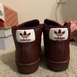 High Top Adidas pro model